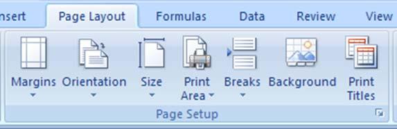 Centering Data on the Printed Page Providing that there is white space around your data on the paper, you can have Excel automatically center it horizontally and/or vertically on the page. 1.