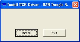 Ignore the Wizard and follow these steps to install the driver: 1. Insert the Software CD. It will run automatically and a window pops up.