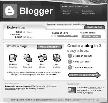 BLOGGING A blog (web log or weblog) is one of the popular activities on the Internet Most of these blogs are publicly shared and the authors frequently update the content on a regular basis A blog is