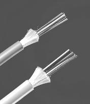 fibre is clad with an insulating glass and a protective coating Typically, a fibre optic cable has five parts The core is the light transmission element It is typically made of glass or plastic