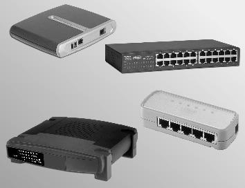 to work on a network is the networking device, such as the hub, switch,