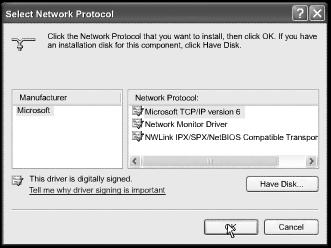 Add button Once inside the Protocol dialog box,