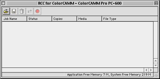[Macintosh] The Roland ColorChoice is automatically launched each time you print or start your computer. You may also double-click Roland ColorChoice Software icon located in the desktop.
