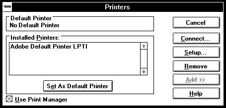 HP DesignJet Printing Guide Chapter 1. Installing the Software 8 CONFIGURING THE POSTSCRIPT PRINTER The next step is to configure any PostScript printers that you have installed.