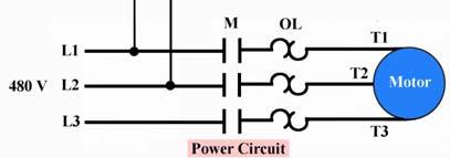 On diagrams that include power and control circuit wiring, you may see both heavy and light conductor lines.