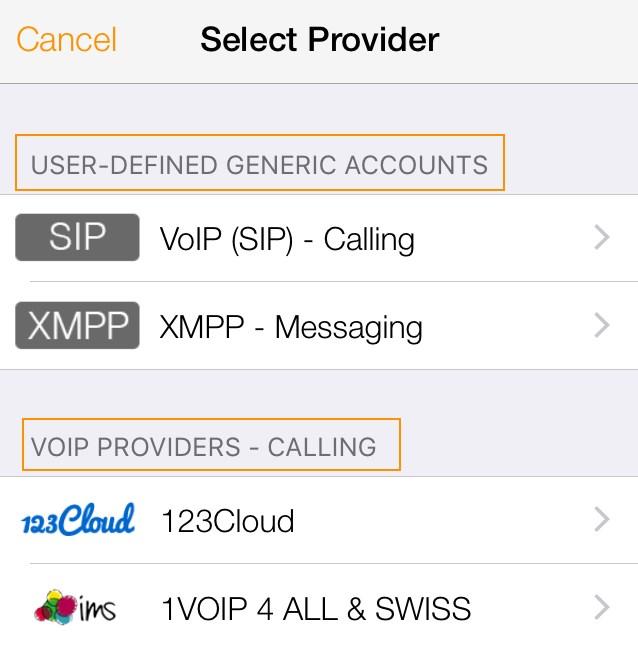 Configuring Setting up Bria Mobile for voice and video calls 11. If there is no Wi-Fi network available, you need to let Bria Mobile use mobile data.