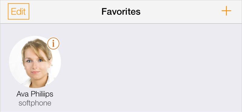 Contacts Favorites 1. iphone: Go to the Contacts tab on the resource panel and tap Favorites. 2.