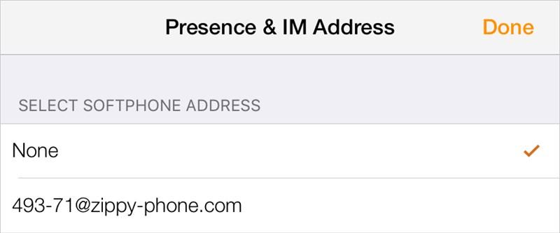 Presence and messaging Buddies 7. Tap Save. The Buddy s presence appears in Bria Mobile s Contacts and Bria Mobile s Buddies list. XMPPP Make sure your XMPP account is connected to the XMPP server. 1.