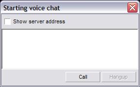 Start A Voice Chat Unisight Digital Technologies F8: This button will open the Starting Voice Chat dialog box. (Fig.