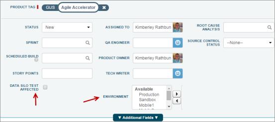 Custom Fields for Product Tags Note: If you change the Product Tag on a work record, the fields on the work record may change based on the new Product Tag's settings.