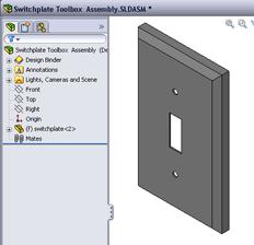 Lesson 5: SolidWorks Toolbox Basics Active Learning Exercises Adding Toolbox Parts Follow the instructions in Productivity Enhancements: Toolbox in the SolidWorks Tutorials.