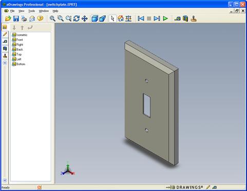 Lesson 7: SolidWorks edrawings Basics Active Learning Exercises Creating an edrawings File Follow the instructions in Working with Models: SolidWorks edrawings in the SolidWorks Tutorials.