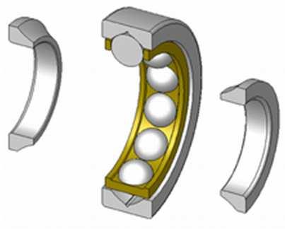 Mechanical Components ( V ) Bearings - allow constrained relative motion between