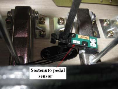 the cable to the connectors at the bass