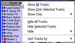 chapter 3 Pro Tools Menus and Windows Pro Tools menus and windows have been updated, as described in the following sections.