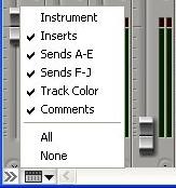 Tool Tips Pro Tools provides Tool Tips in all main windows.