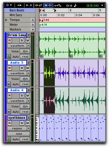 abled, and then apply the Duplicate Tracks command to duplicate the track. Conversely, you can select one or more tracks to make an Edit selection of the entire track.