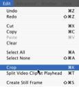 Audio Delete/Crop To crop clip (method 2) Select audio