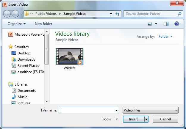 Video Editing Tools Directly in PowerPoint PowerPoint 2010 introduces a variety of enhanced video features. Among the new features is a set of basic video editing tools built directly into PowerPoint.