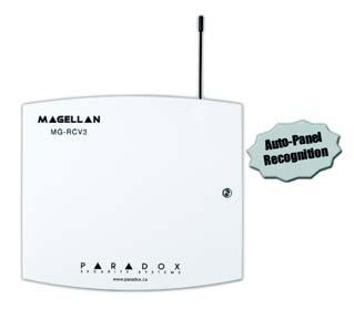 Magellan Wireless Expansion Module MG-RCV3 V2.0 The Module Broadcast feature of the Digiplex (DGP-848 and DGP-NE96) control panels is not supported by the Magellan Wireless Expansion Module.