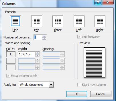 Microsoft Office Word 2010 Level 2 41 Columns can be used to manipulate your text into regimented sections of text Like Newspaper columns Insert Columns Topic 7C: Insert Columns Background Making