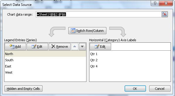 The Select Data Source dialog box will give you some of the options to do this.