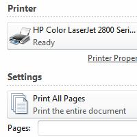 7.Printing Introduction Once you've completed your document, you may want to print it. This lesson covers the tasks in the Print pane, along with the Quick Print feature.