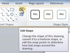 To resize a text box: 1. Click the text box. 2. Click and drag one of the sizing handles on the corners or sides of the text box until it is the desired size.