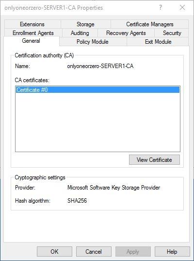 Retrieve the Certificate for Active Directory Communication 1. From Windows 2016 Server, open the Certificate Authority application. Or, right-click Start > Run.