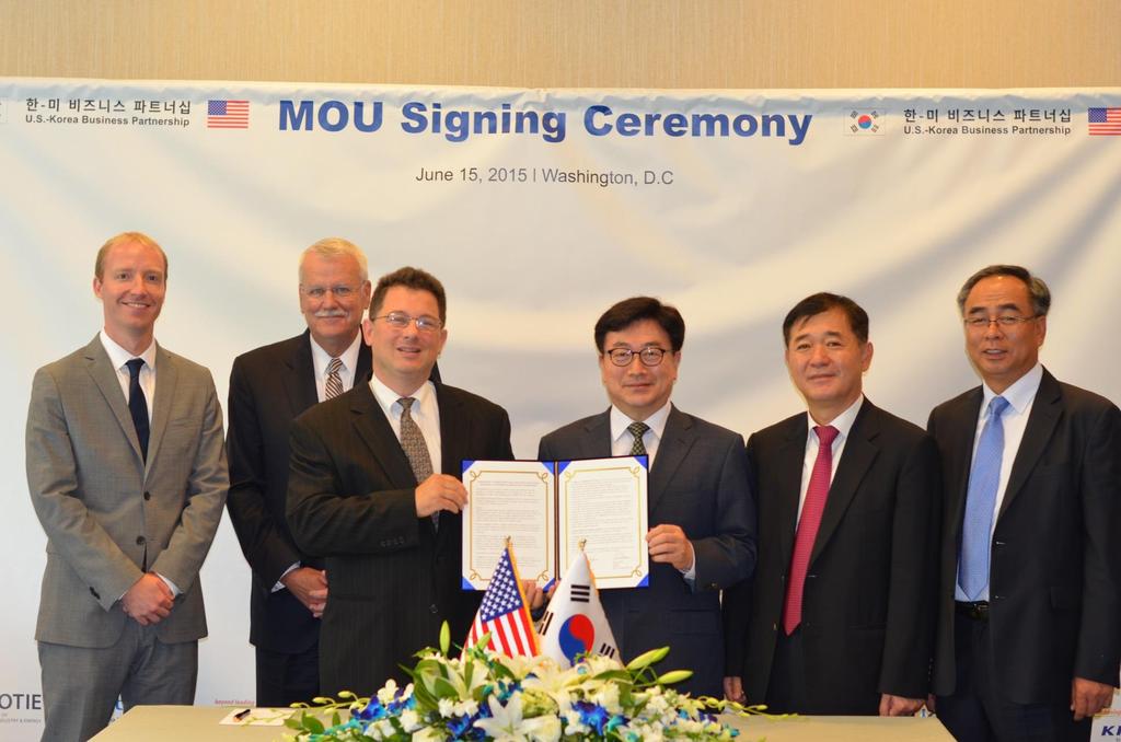 June MOU with KOTRA and August Korean