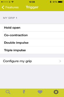 you to configure a my grip and assign a
