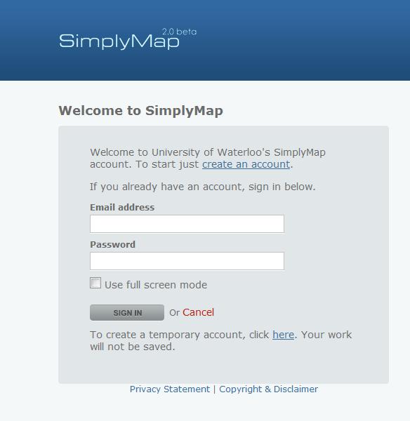 SimplyMap 2.0 Canada Tutorial SimplyMap Canada is a web mapping application developed by Geographic Research Inc.