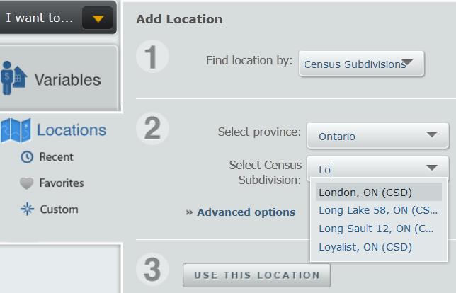 Step e: Once you have selected the location, click Use This Location and then close