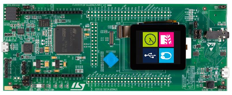 Discovery kit with STM32F412ZG MCU Data brief Features STM32F412ZGT6 microcontroller featuring 1 Mbyte of Flash memory and 256 Kbytes of RAM in an LQFP144 package On-board ST-LINK/V2-1 SWD debugger