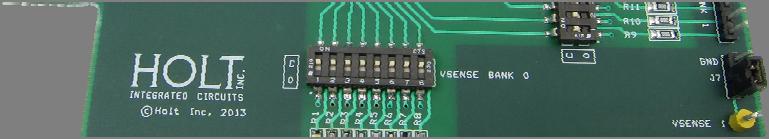 This MRST DIP switch allows easy interface of an external MCU to the HI 8435.