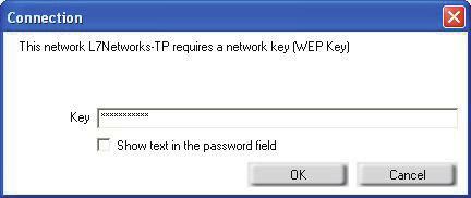 Section 4 - Wireless Security Configure WEP Using the D-Link Wireless Connection Manager It is recommended to enable WEP on your wireless router or access point before configuring your wireless