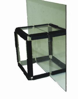 Figure 14 A cube with a rod through the