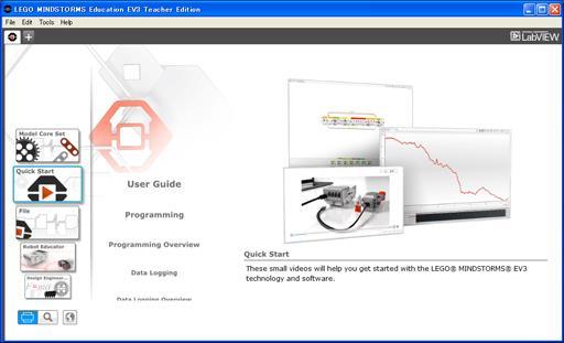 Getting Started with MINDSTORMS Open the MINDSTORMS software by