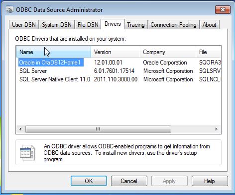 ODBC - Is my driver 32