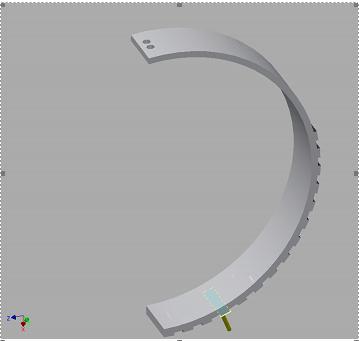 Poisson's Ratio Shear Modulus 0.33 ul 25.9023 GPa Part Name(s) LEG After the material selection procedure, the mesh settings is done as shown in the Table 2. Table 2. Mesh settings for FEA Avg.