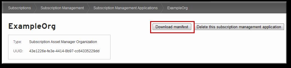 6. Managing On-Premise Subscription Management Applications Note The quantity defaults to be the total number of subscriptions available for that contract.