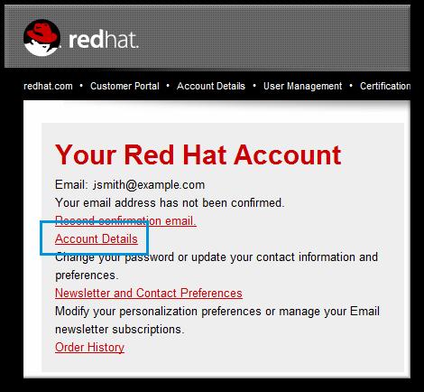 Red Hat Network Subscription Management 4. In the Your Preferences menu on the left, click the Errata Notifications link. 5.