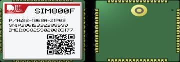 GSM&GPRS Module SIM800C SIM800F SIM800H Chipset MT6261 MT6261 MT6260 Size 15.7*17.6*2.3mm 24*24*3mm 15.8*17.8*2.