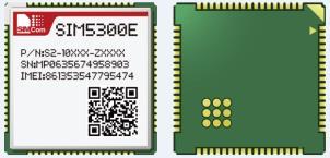 3G Module SIM5300E/EA SIM5320A/E/J SIM5360A/E/J Chipset XMM6255M QSC6270 MDM6200 Size 24*24*2.3mm 30*30*2.9mm 30*30*2.