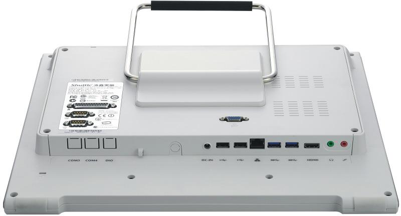 Shuttle XPC all-in-one POS X5050PA Overview 4 5 6 13 2 3