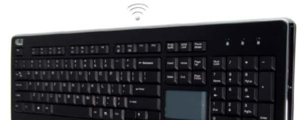 Keyboard Wireless Desktop Touchpad
