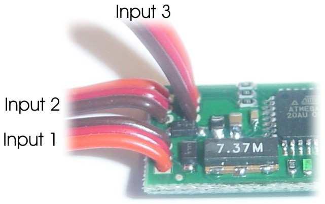 Below left shows the inputs. Output2 Signal Output1 Signal Note that the ground pin for Output 1 shares the ground pin for the RS232 connector.