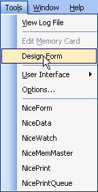 NiceForm Only available in NiceLabel Suite NiceLabel Form is a program module that creates a simple template of form from any label created in NiceLabel.