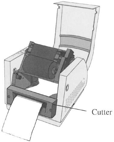 Separate the roll holder (2) to fit the width of the material(fig. 2) 4. Adjust the material guides to the material width by moving them sideways. 5.