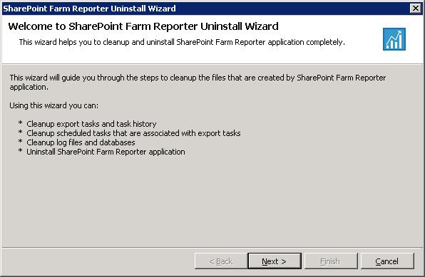 V. UPGRADE SHAREPOINT FARM REPORTER The following simple steps explain about how to upgrade your SharePoint Farm Reporter application to the latest version while keeping application settings and